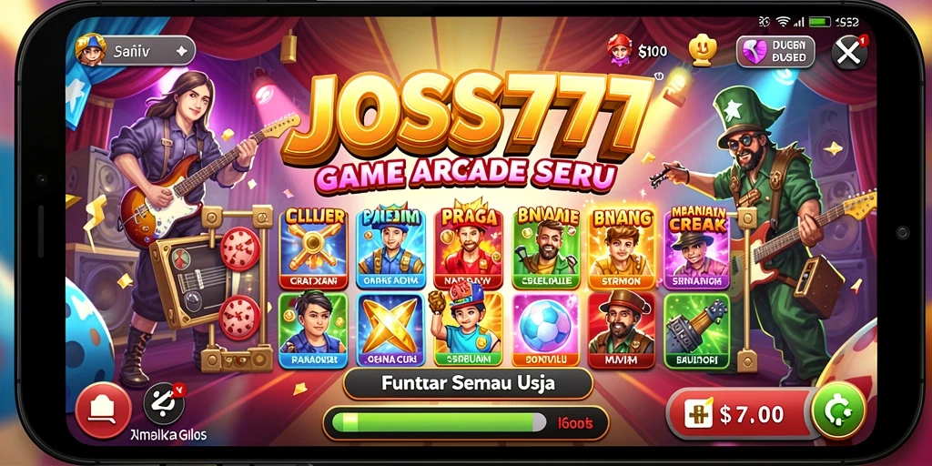 Tampilan screenshot dari gameplay seru JOSS777 yang penuh aksi.