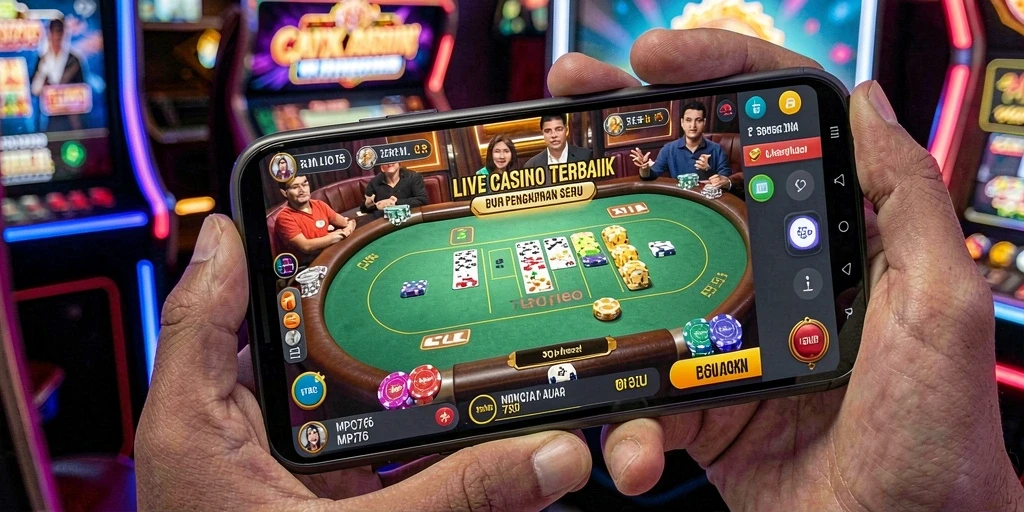 Tampilan gameplay seru di MPO76 dengan dealer langsung.