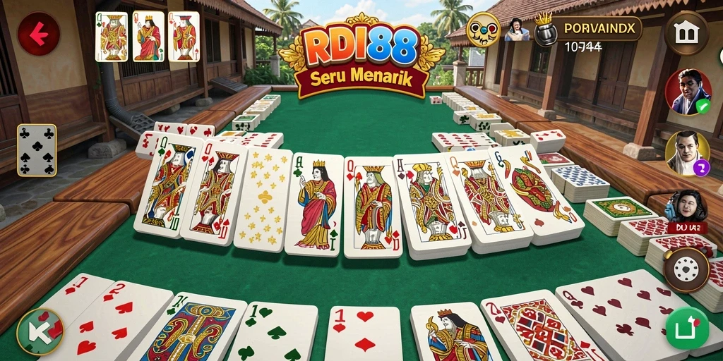 Gameplay menarik dan seru dalam bermain Domino RDI88.