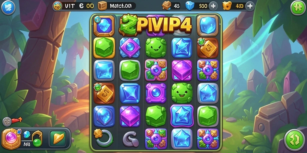 Tampilan gameplay RPVIP4 yang menarik dan penuh warna.