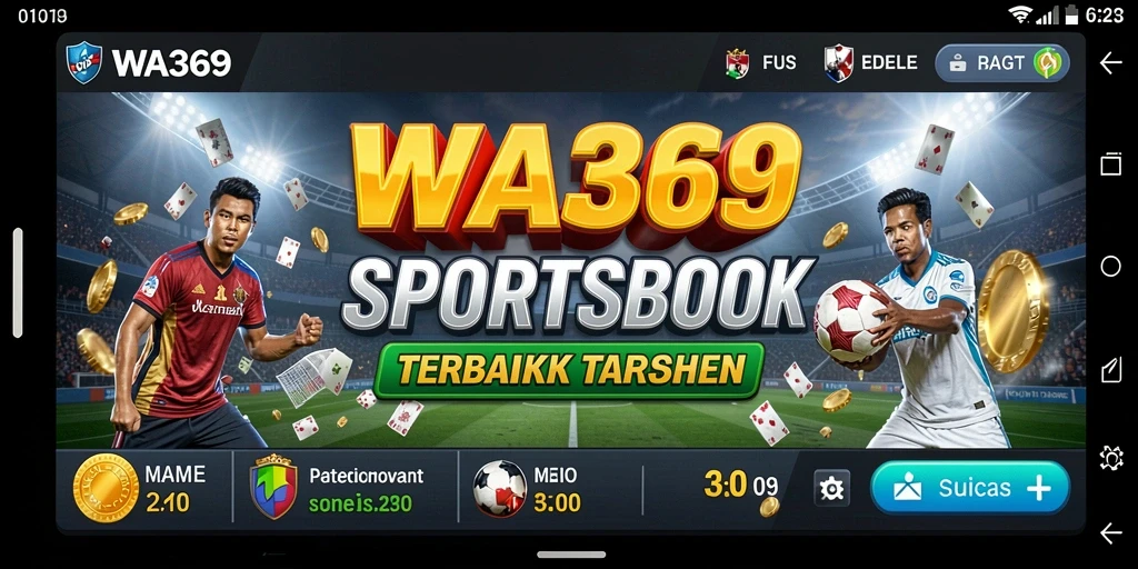 Tampilan menarik dari gameplay WA369 dalam taruhan olahraga.